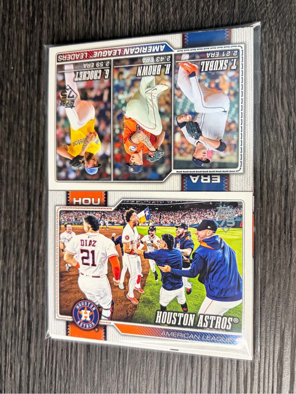 2026 Topps Series 1 Houston Astros Baseball Cards – 10 Card Team Pack